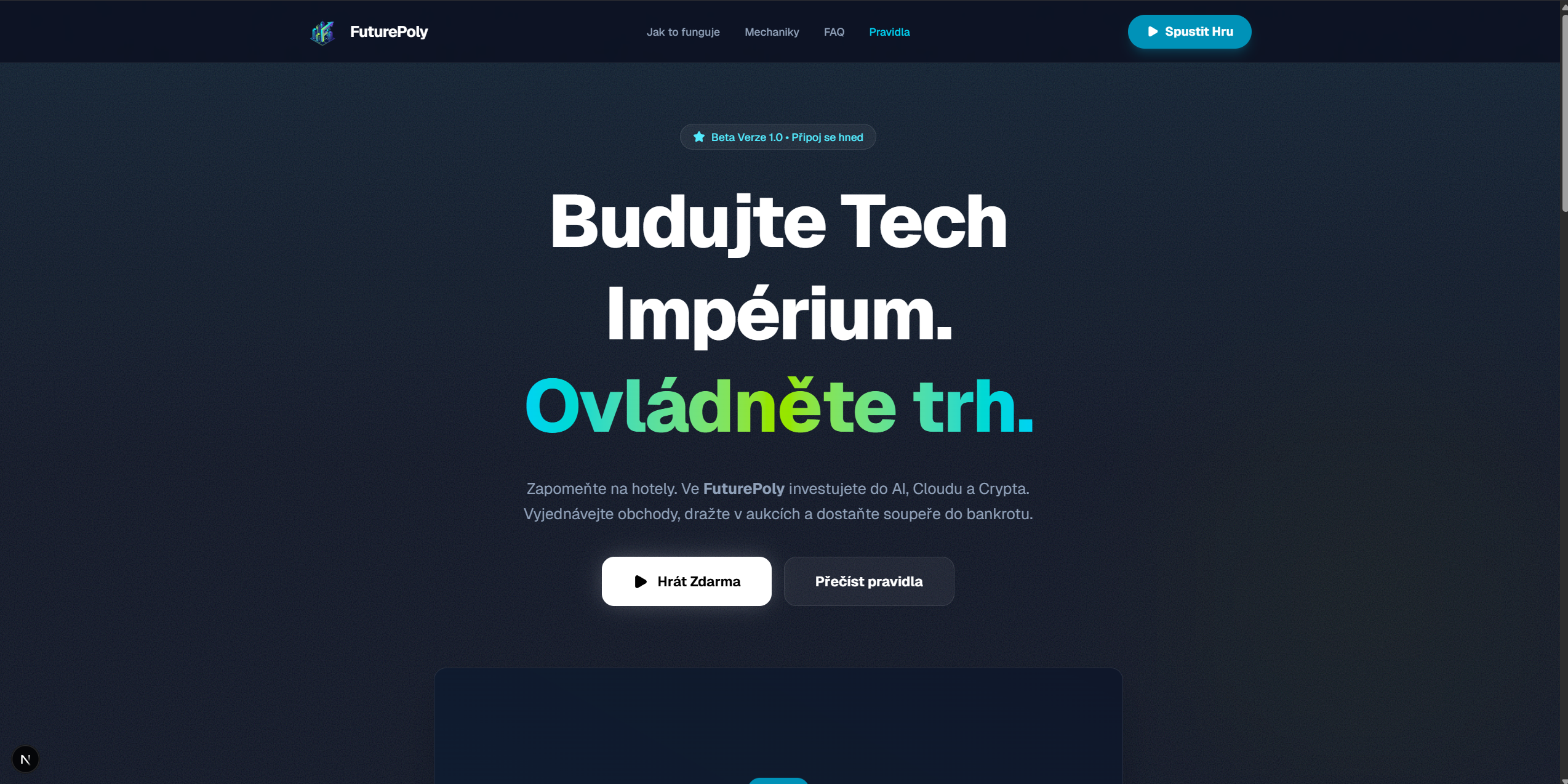 FuturePoly - Real-time Multiplayer Strategy